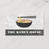 Ramen Noodles | Chopstick Visitekaartje (Voorkant)