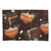Ramen Noodles:  graphics Kussensloop (Voorkant)