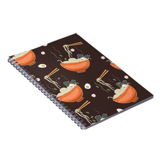 Ramen Noodles:  graphics Notitieboek (Rechterzijde)