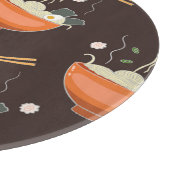 Ramen Noodles:  graphics Snijplank (Hoek)