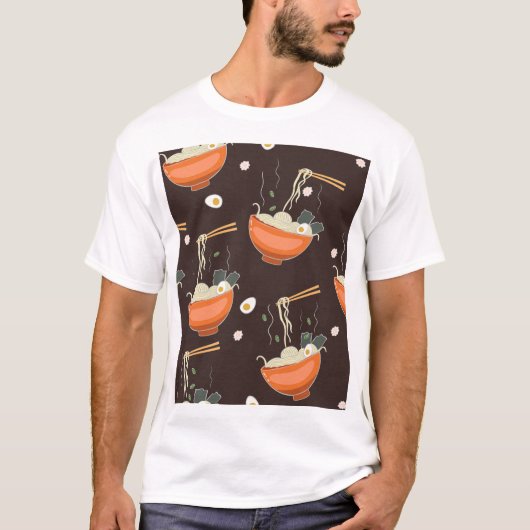 Ramen Noodles:  graphics T-shirt (Voorkant)
