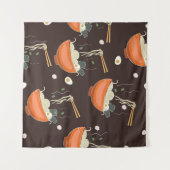 Ramen Noodles:  graphics Wandkleed (Voorkant (horizontaal))