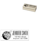 Ramen Noodles Japanese Food Personalized Address Rubberstempel (Gestempeld)