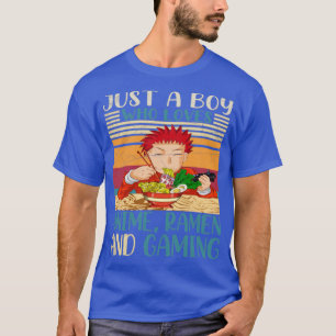 Ramen Noodles Otaku Gamer Anime Manga T-shirt
