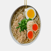 Ramen Noodles Pun Kerst Keramisch Ornament (Rechts)