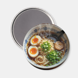 Ramen Noodles Soep Realistisch Voedsel Magneet