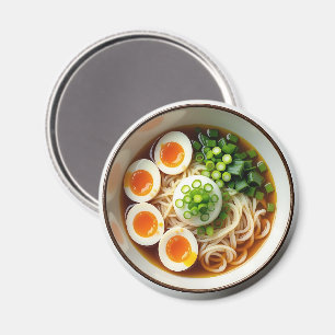 Ramen Noodles Soep Realistisch Voedsel Magneet
