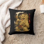 Ramen Oni – Japanse Noedelduivel Kussen (Deken)