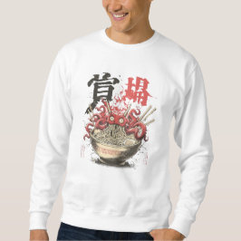 Ramen Oni Monster Art – Japanse Duivel Ramen Kom  Trui