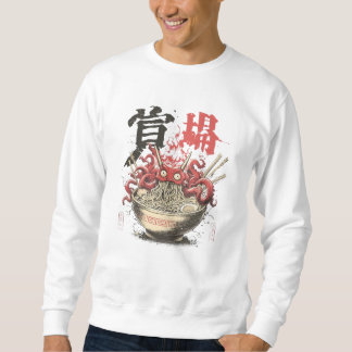 Ramen Oni Monster Art – Japanse Duivel Ramen Kom Trui