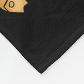 Ramen Owl Noodle Kawaii Lover Japanese Funny Graph Fleece Deken (Hoek)