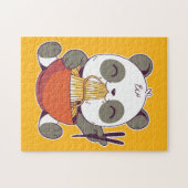 Ramen Panda Cute Legpuzzel (Horizontaal)