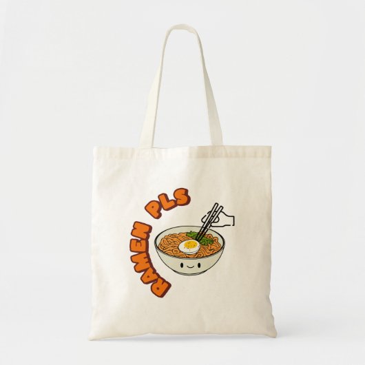 Ramen PLS Canvas tas (Voorkant)