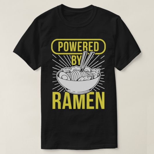 Ramen  Powered By Ramen Noodles Pullover  (Design voorkant)