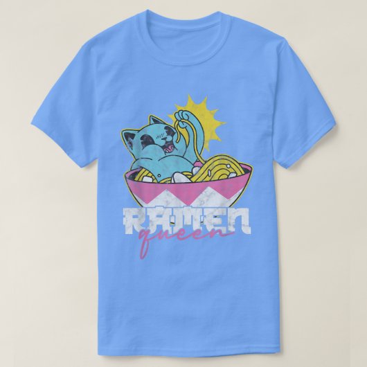 Ramen Queen Ramen Fan 1435 T-shirt (Design voorkant)