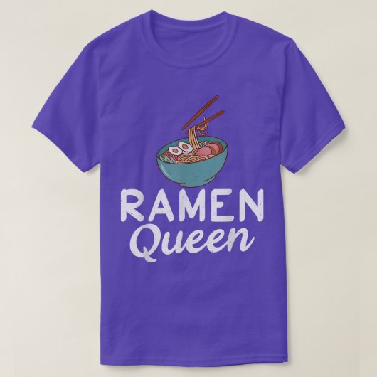 Ramen Queen Ramen Lover T-shirt (Design voorkant)
