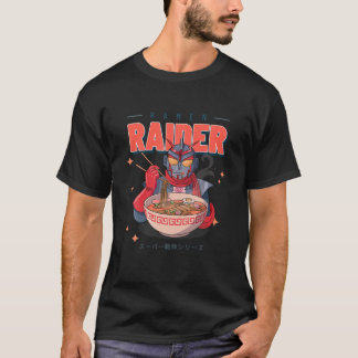 Ramen Raider Cat Japans Cute Kawaii Anime. T-shirt