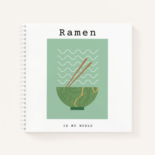 Ramen Recipes Notitieboek (Voorkant)