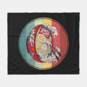 Ramen Retro Stijl  Anime Japans Gift Girl Fleece Deken (Voorkant (Horizontaal))