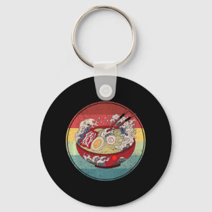 Ramen Retro Stijl  Anime Japans Gift Girl Sleutelhanger