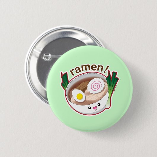 Ramen! Ronde Button 5,7 Cm (Voorkant /achterkant)