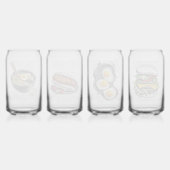 Ramen schets van CallisC Arts Blikvorm Glas (Achterkant)