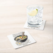 Ramen  schets van CallisC Arts Kartonnen Onderzetters (Insitu)