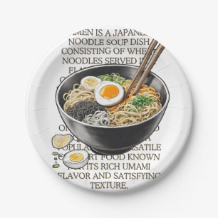 Ramen schets van CallisC Arts Papieren Bordje