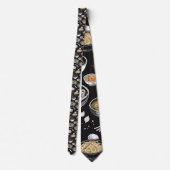 Ramen  schets van CallisC Arts Stropdas (Achterkant)