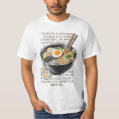 Ramen  schets van CallisC Arts T-shirt (Voorkant)