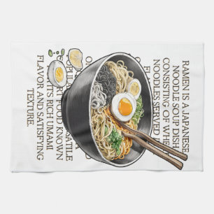 Ramen schets van CallisC Arts Theedoek
