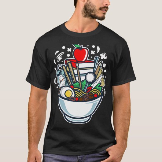 Ramen-school T-shirt (Voorkant)