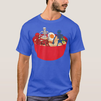 Ramen Sculls 4 juli Amerikaanse vlag Verenigde Sta T-shirt