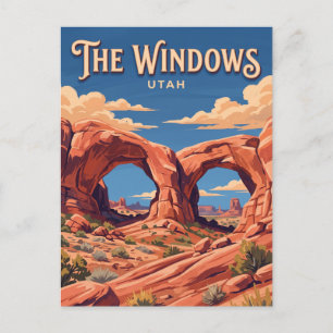 Ramen Sectie Moab Utah Briefkaart