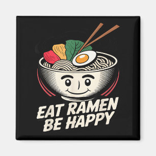 Ramen-shirt Kawaii-stijl Funny Japanese Anime-graf Magneet
