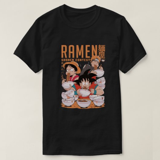 Ramen Shonen Contest .png T-shirt (Design voorkant)