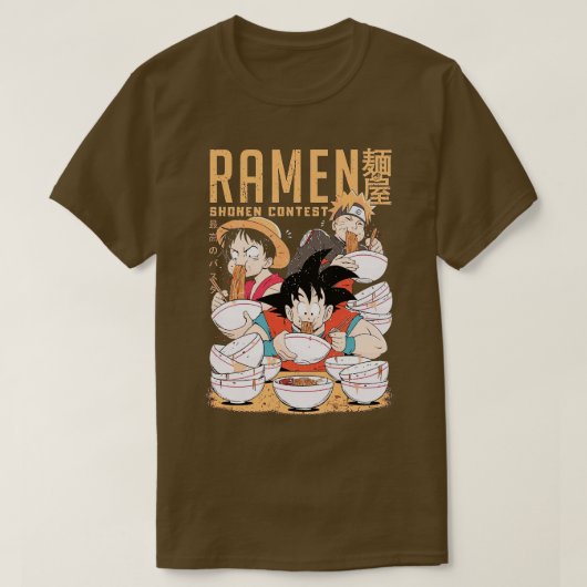 RAMEN SHONEN-WEDSTRIJD T-SHIRT (Design voorkant)
