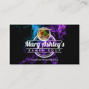  Ramen Soup-visitekaartjes Visitekaartje