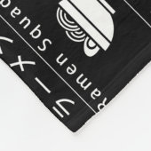 Ramen Squad Ironic Japanese Noodle Food  Fleece Deken (Hoek)