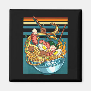 Ramen Style Anime Japans eten geeft meisjes Magneet
