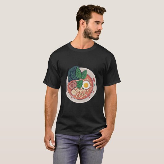 Ramen T-shirt (Voorkant volledig)