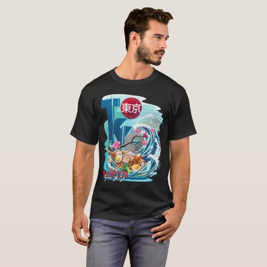 Ramen T-shirt (Voorkant volledig)