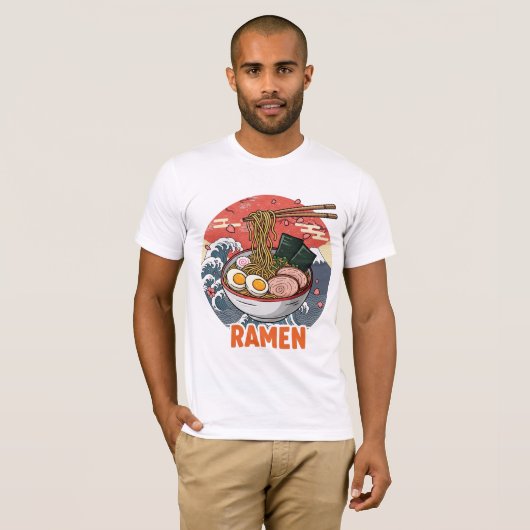 Ramen T-shirt (Voorkant volledig)
