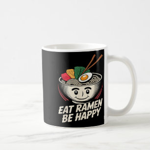 Ramen T-shirt Kawaii Stijl Grappige Japanse Anime Koffiemok