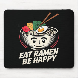 Ramen T-shirt Kawaii Stijl Grappige Japanse Anime Muismat