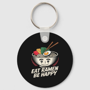 Ramen T-shirt Kawaii Stijl Grappige Japanse Anime Sleutelhanger