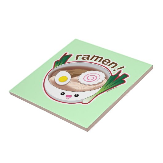 Ramen! Tegeltje (Zijkant)