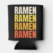Ramen tekst ontwerp blikjeskoeler (Achterkant)
