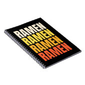 Ramen tekst ontwerp notitieboek (Rechterzijde)