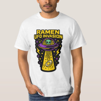 Ramen UFO Invasie – Slurp uit de Lucht T-shirt